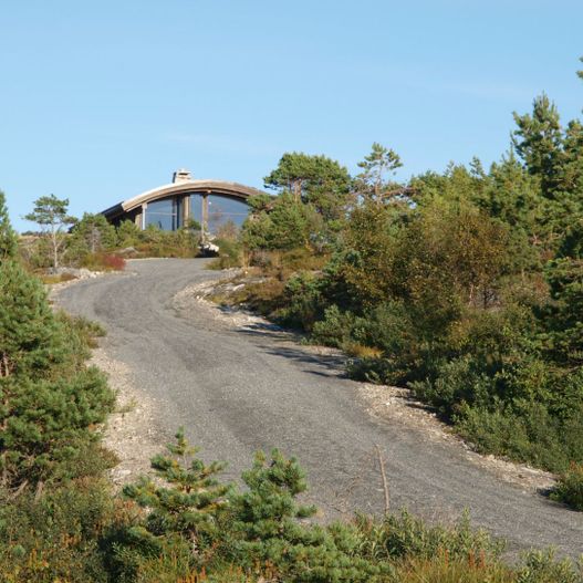 Hytte på enden av vei