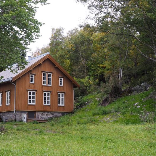 Gammelt restaurert hus