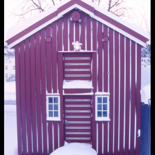 Rødt stabbur