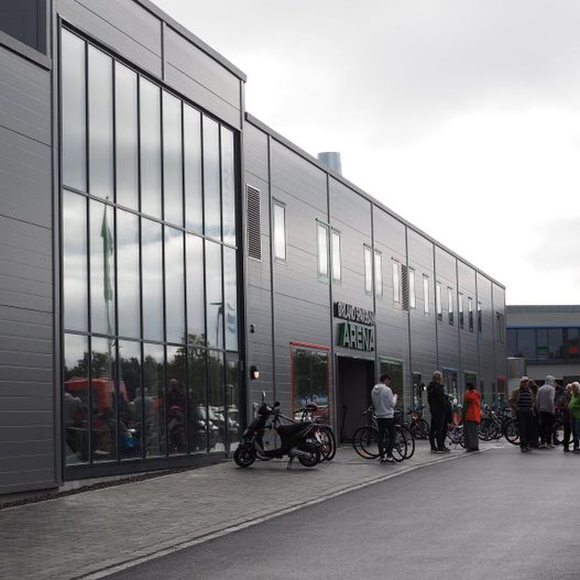 Ørland arena fasade