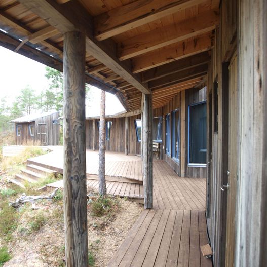 Platt på hytte